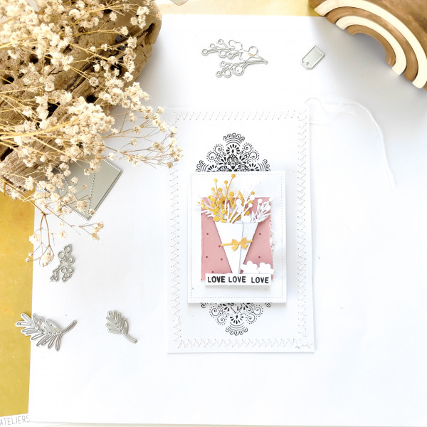 Mimosa Forever Dies Bouquet de Fleurs - visuel 5