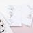 Romance Autocollants Alphabet Or rose