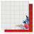 Blue Batik Pack 6 papiers imprimés + 1calque