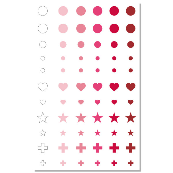 Calendrier de l'avent 2023 n°12 Enamels Dots Rouge