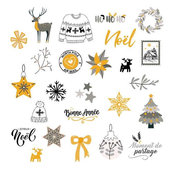 Calendrier de l'avent 2025 n°02 Dies cuts Calques