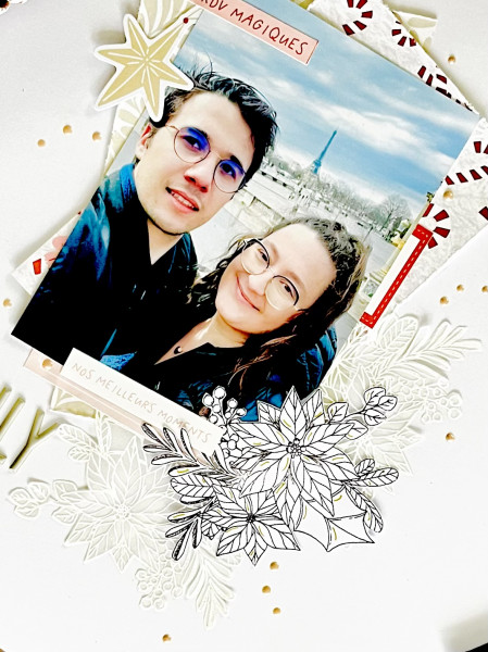 Calendrier de l'avent 2025 n°11 Clear «&nbsp;Poinsettias&nbsp;» - visuel 4