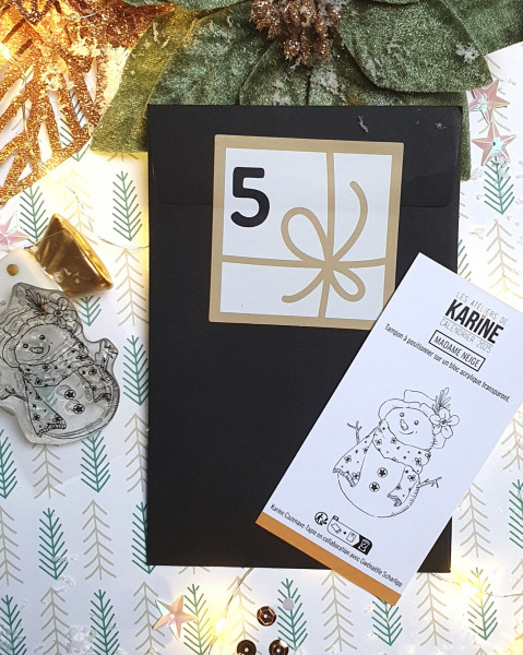 Calendrier de l'avent 2025 n°05 Clear «&nbsp;Madame neige&nbsp;» - visuel 1