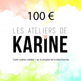 Carte Cadeau 100 €