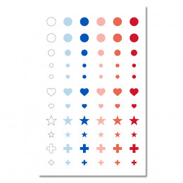 A contre Courant Enamels Dots