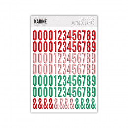 Les Autocollants Alphabet
