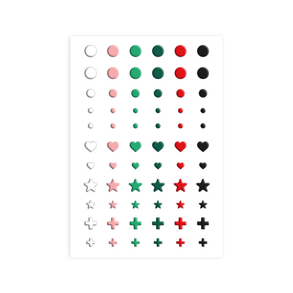 Christmas Street Enamels Dots