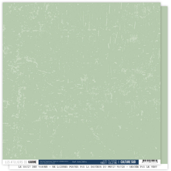 Culture Sud Lot de 6 papiers Back to Basics - visuel 5