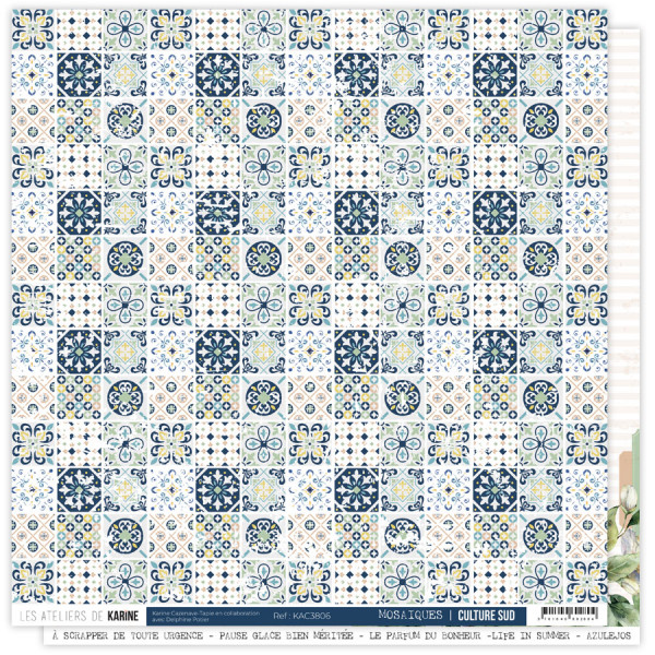 Culture Sud Pack 6 papiers imprimés + 1 calque - visuel 6