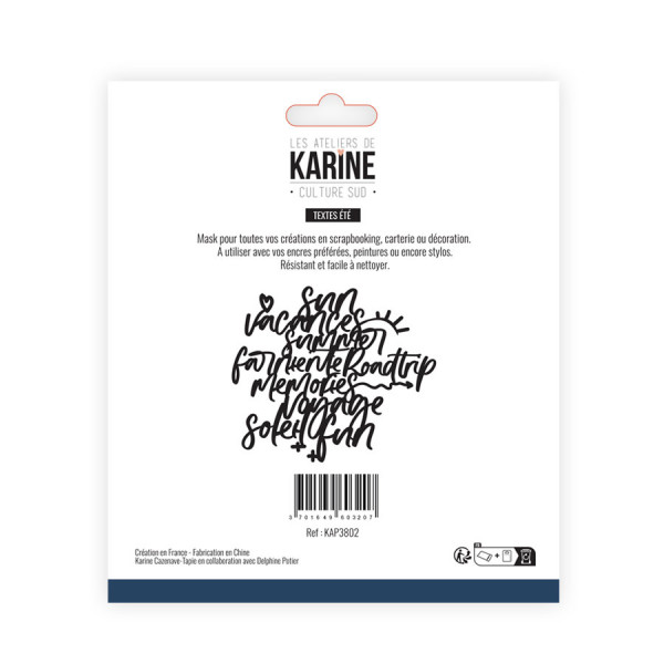 Culture Sud Mask Textes été