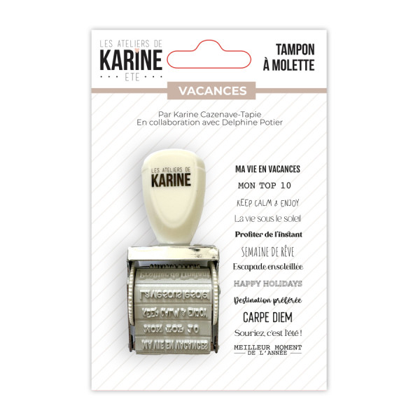 Culture Sud Tampon à molette - Vacances
