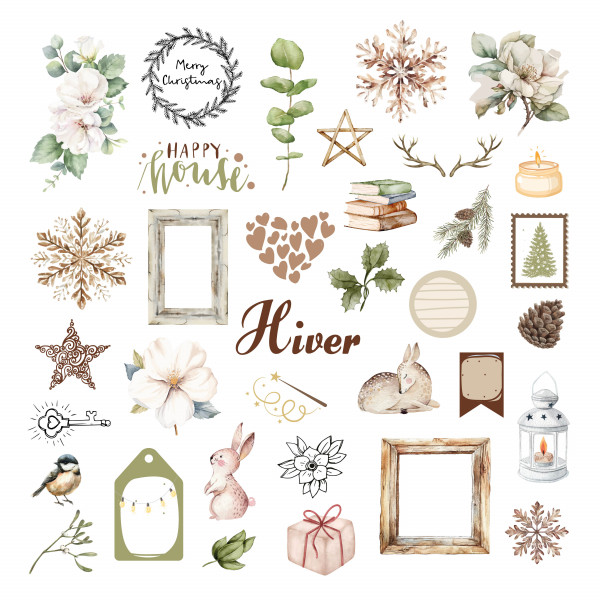 Histoires au Naturel Die cuts calques