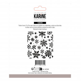 Histoires au Naturel Pochoir Flocons