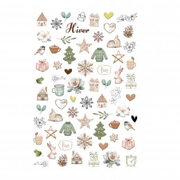 Histoires au Naturel Puffy Stickers Histoires au naturel