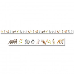 Jardin d'Hiver Masking Tape Animaux