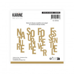 Made With Love Dies Textes en Cascade Essentiel