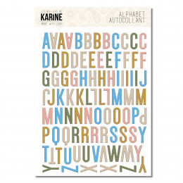 Made With Love Autocollants Alphabet Multicolore
