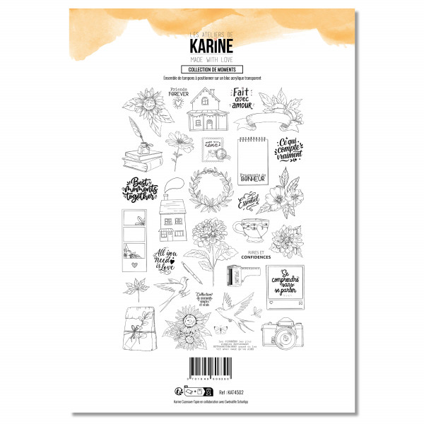 Made With Love Clears A4 Collection de moments