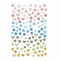 Made With Love Puffy Stickers Coeurs & Co