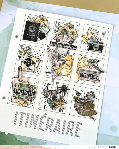Raconte Moi 2026 Pochoir Moodboard «&nbsp;Enjoy Life&nbsp;» - visuel 2
