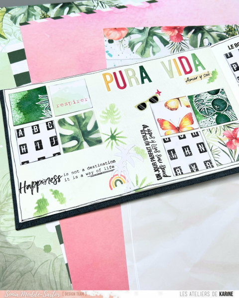 Pura Vida Autocollants Alphabet Multicolore - visuel 2