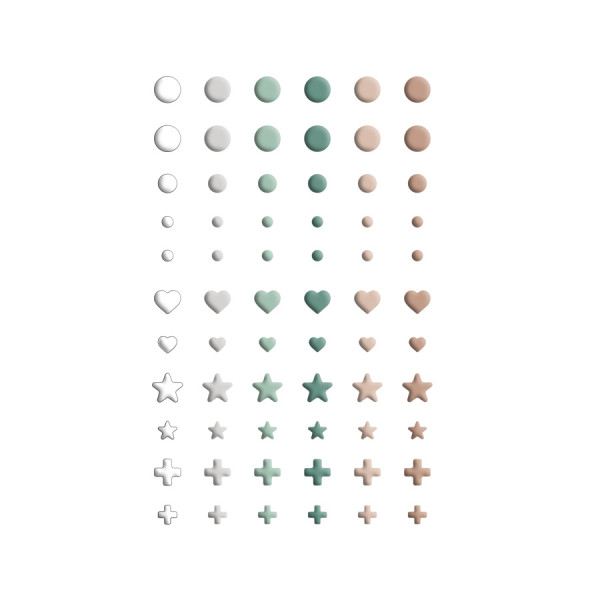 Sable d'or Enamels Dots