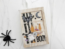 Tutoriel Mini Album Halloween « Boo » par Soraya