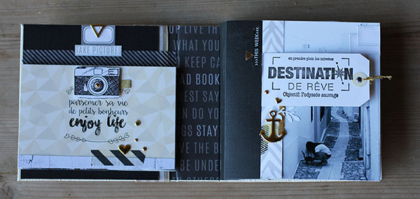 Tutoriel Mini Album Oh my Gold! 2 - visuel 5