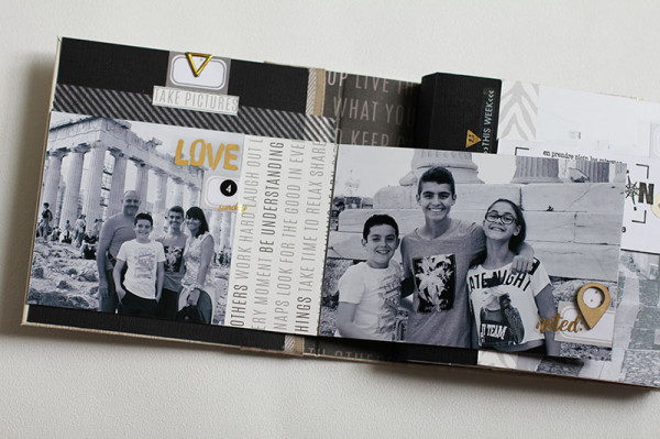 Tutoriel Mini Album Oh my Gold! 2 - visuel 4