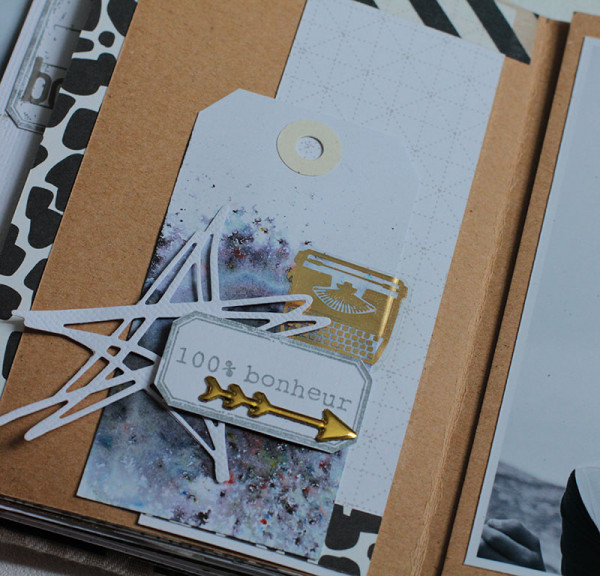 Tutoriel Mini Album Oh my Gold! 2 - visuel 2