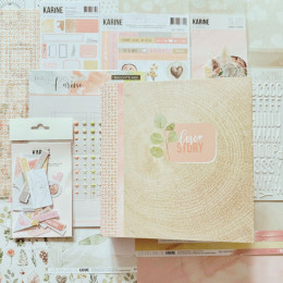 Kit Mini Album Romance + Classeur «&nbsp;Love Story&nbsp;»