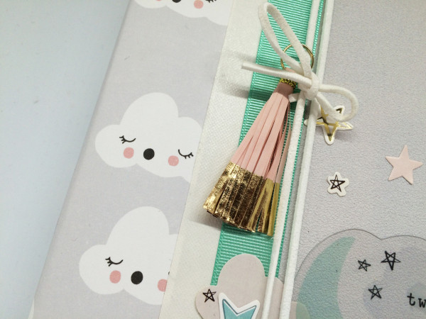 Tutoriel mini album bébé - visuel 1