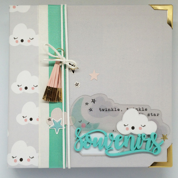 Tutoriel mini album bébé