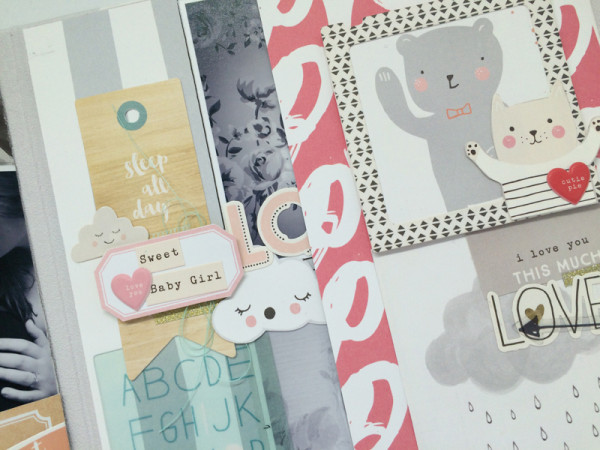 Tutoriel mini album bébé - visuel 8