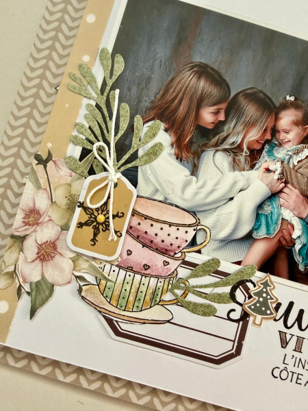 Kit Mini Album Histoires au Naturel «&nbsp;Chalet en Hiver&nbsp;» - visuel 3