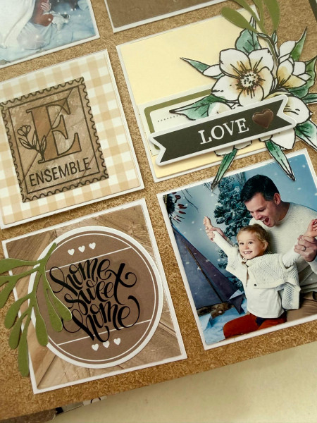 Kit Mini Album Histoires au Naturel «&nbsp;Chalet en Hiver&nbsp;» - visuel 4