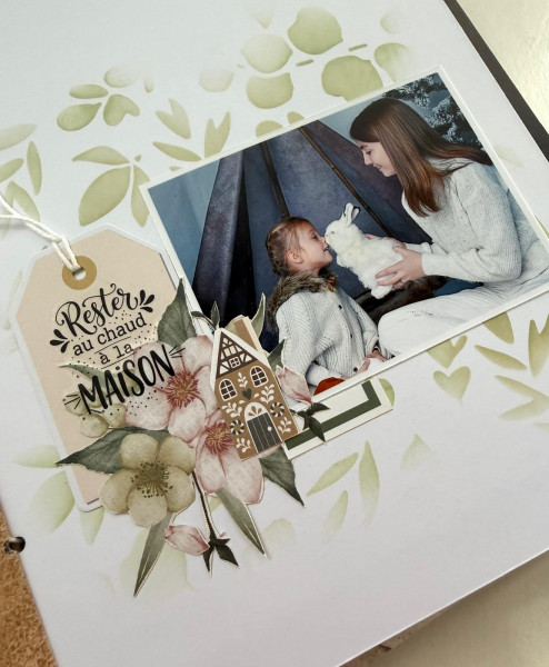 Kit Mini Album Histoires au Naturel «&nbsp;Chalet en Hiver&nbsp;» - visuel 6