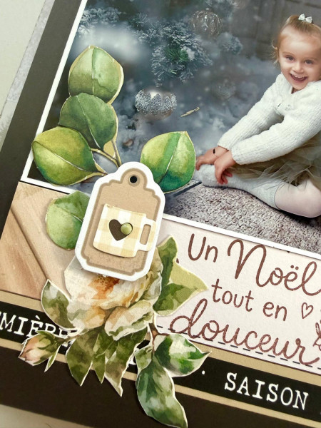 Kit Mini Album Histoires au Naturel «&nbsp;Chalet en Hiver&nbsp;» - visuel 9