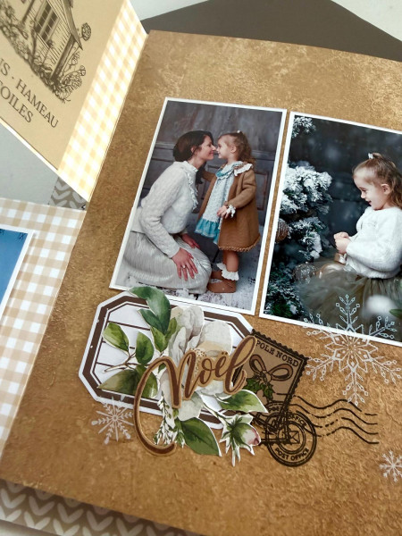 Kit Mini Album Histoires au Naturel «&nbsp;Chalet en Hiver&nbsp;» - visuel 7