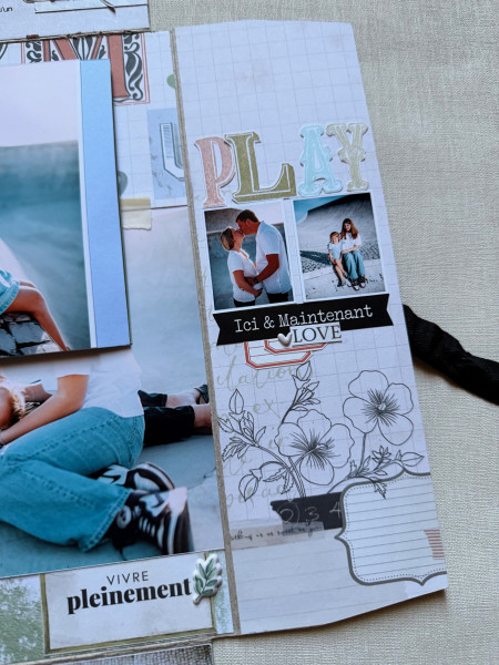 Kit Mini Album Vintage Journal «&nbsp;Carnet de souvenirs&nbsp;» - visuel 4