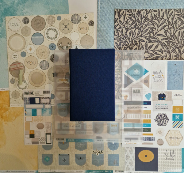 Kit Mini Album Sur le Fil et son tutoriel par Stéphanie (LesBricolheureux)