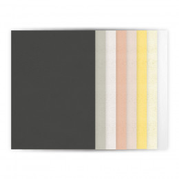 Raconte moi 2023 Lot de 8 papiers Back to Basics A4