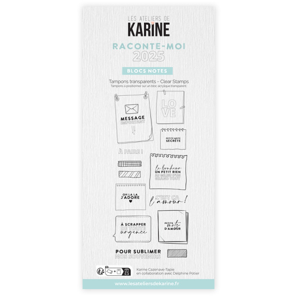 Raconte Moi 2025 Clears Blocs Notes