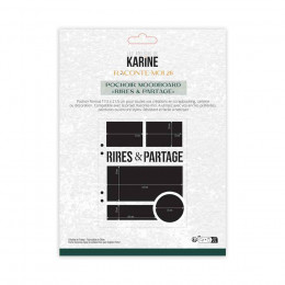 Raconte Moi 2026 Pochoir Moodboard «&nbsp;Rires & Partage&nbsp;»