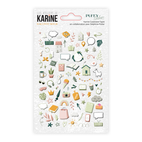 Raconte Moi 2026 Puffy Stickers
