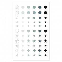 Raconte moi Enamels Dots Nuance de Gris