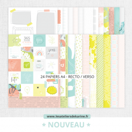 Raconte moi 24 papiers A4