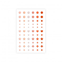 Raconte moi 2022 Enamels Dots Nuances de corail