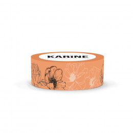 Bienvenue chez moi Masking Tape Jolies fleurs