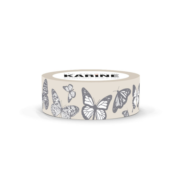 Bienvenue chez moi Masking Tape Papillons